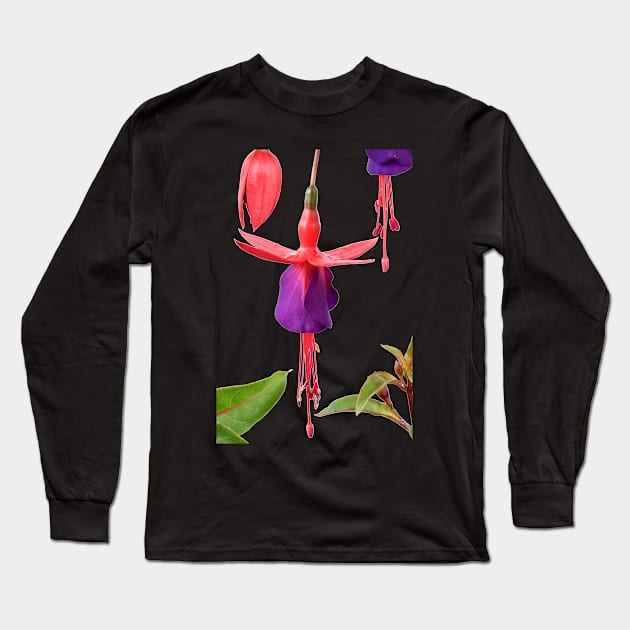 Fuchsia FuchsiaBerry Long Sleeve T-Shirt by chrisburrows